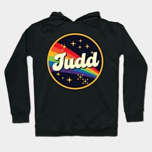 Judd // Rainbow In Space Vintage Style Hoodie